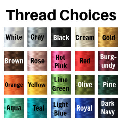 Add Player Number or Last name to Beanie or Hat