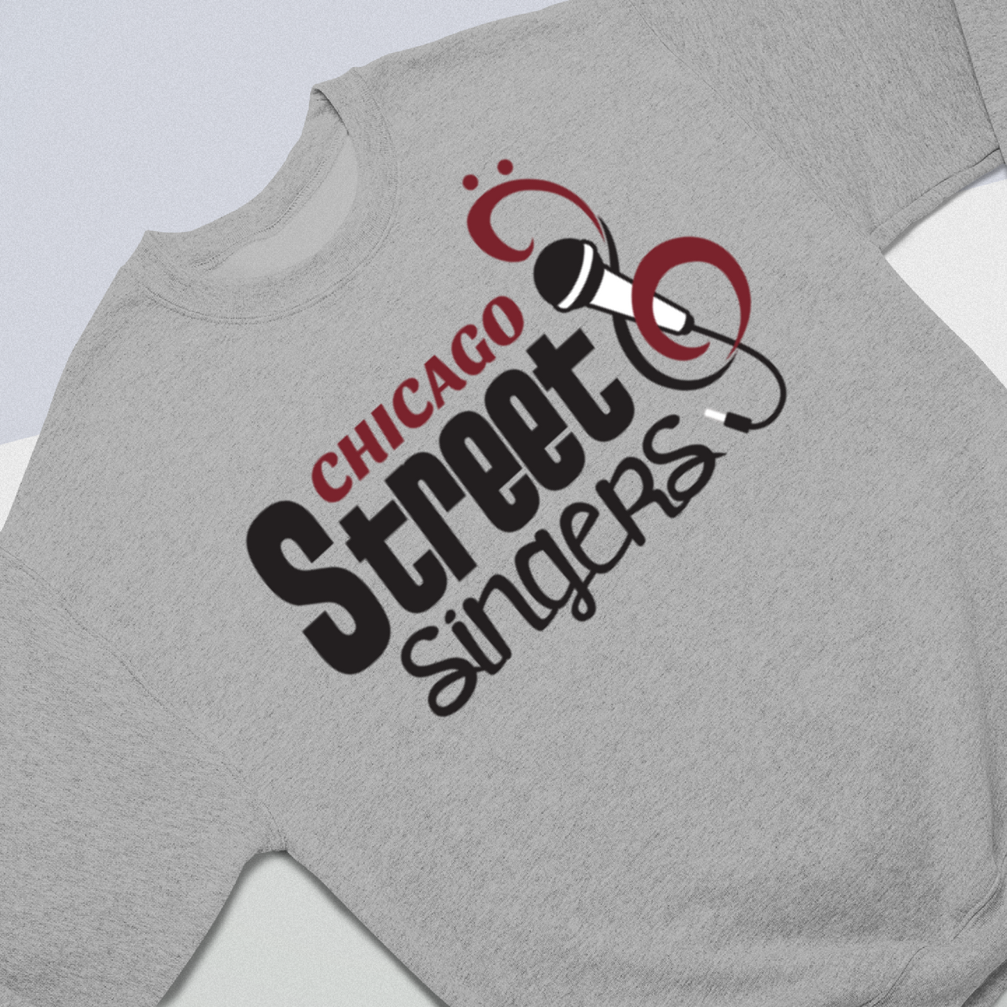 De Pere Chicago Street - Gray Tee, Crewneck, or Hoodie