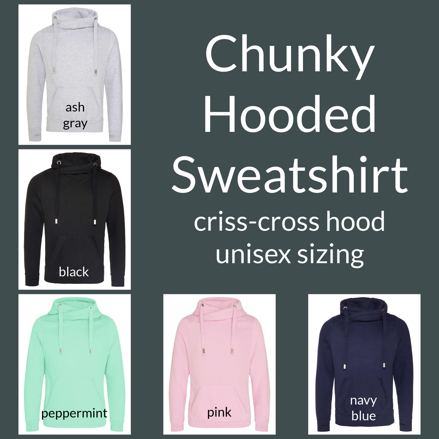 Cozy Heavyweight Sweatshirt – Custom Team Designs - Chenille Embroidery