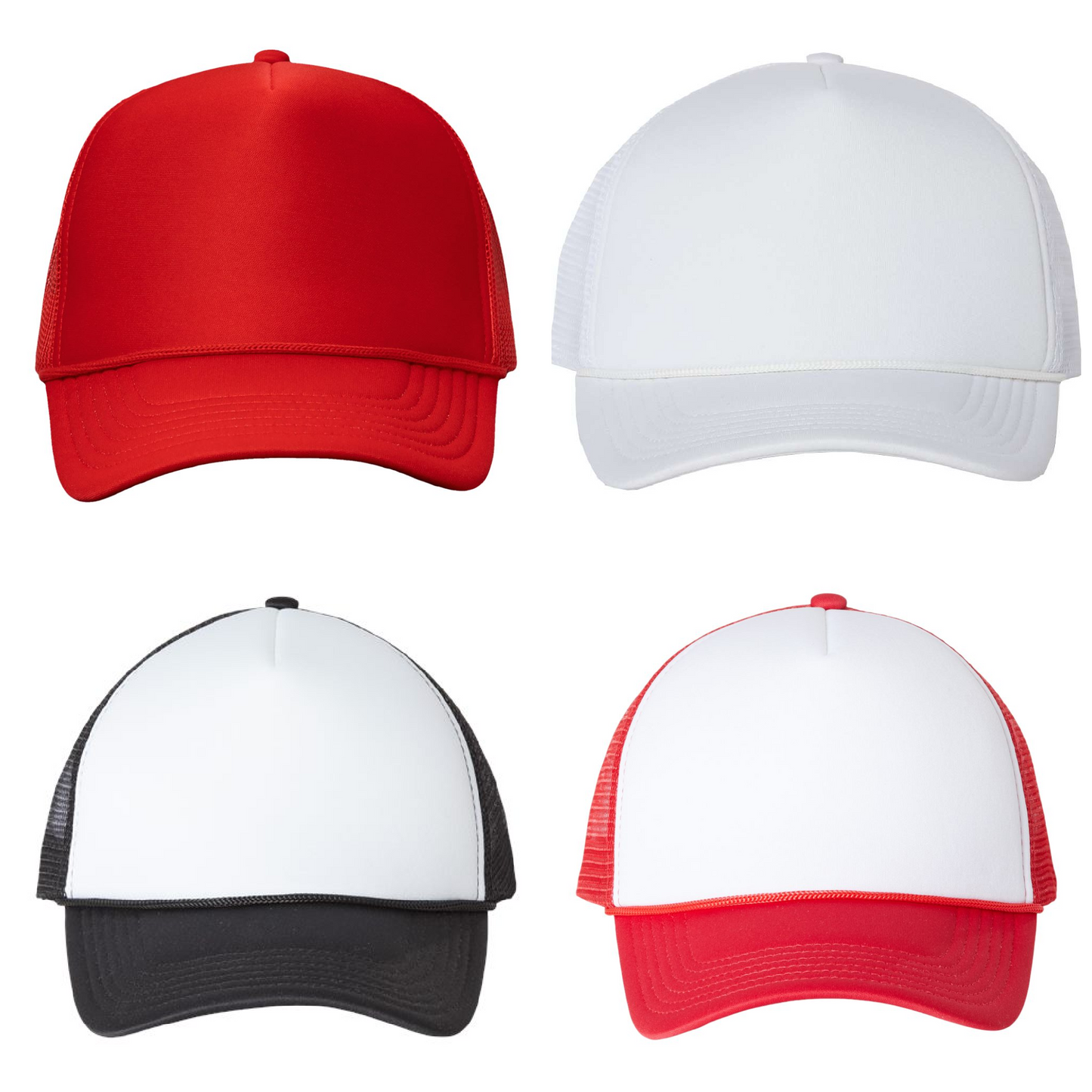 Neenah Rockets - Custom Trucker Hat - Virtual Patch Bar