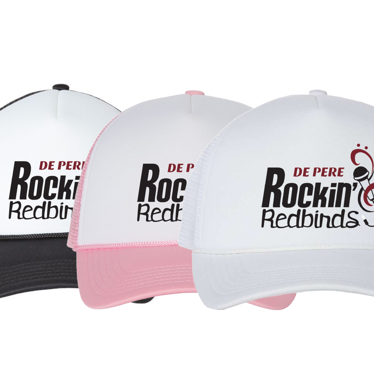 De Pere Foam Trucker Hat - Rockin Redbirds