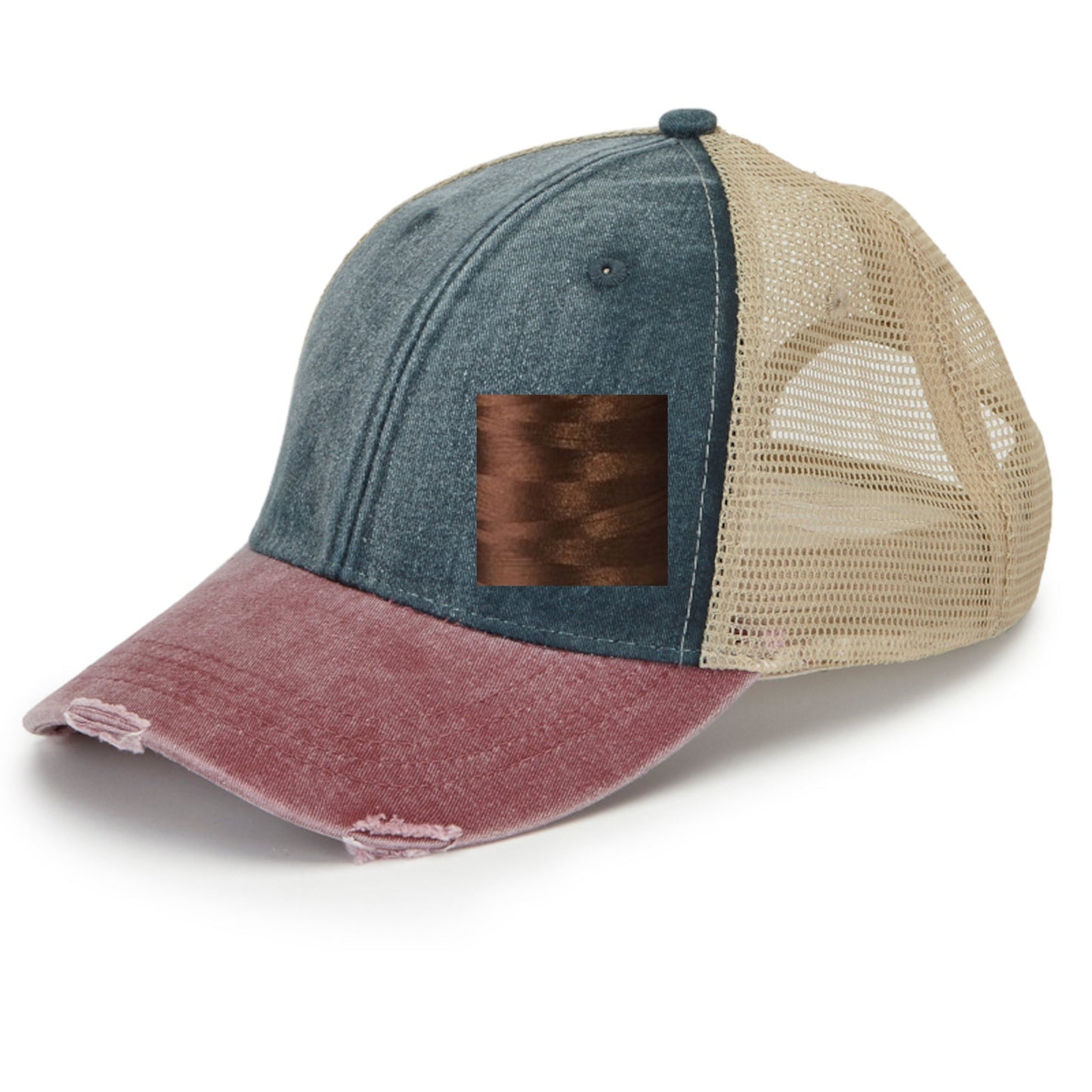 Connecticut  Hat | Distressed Snapback Trucker | state cap | many color choices