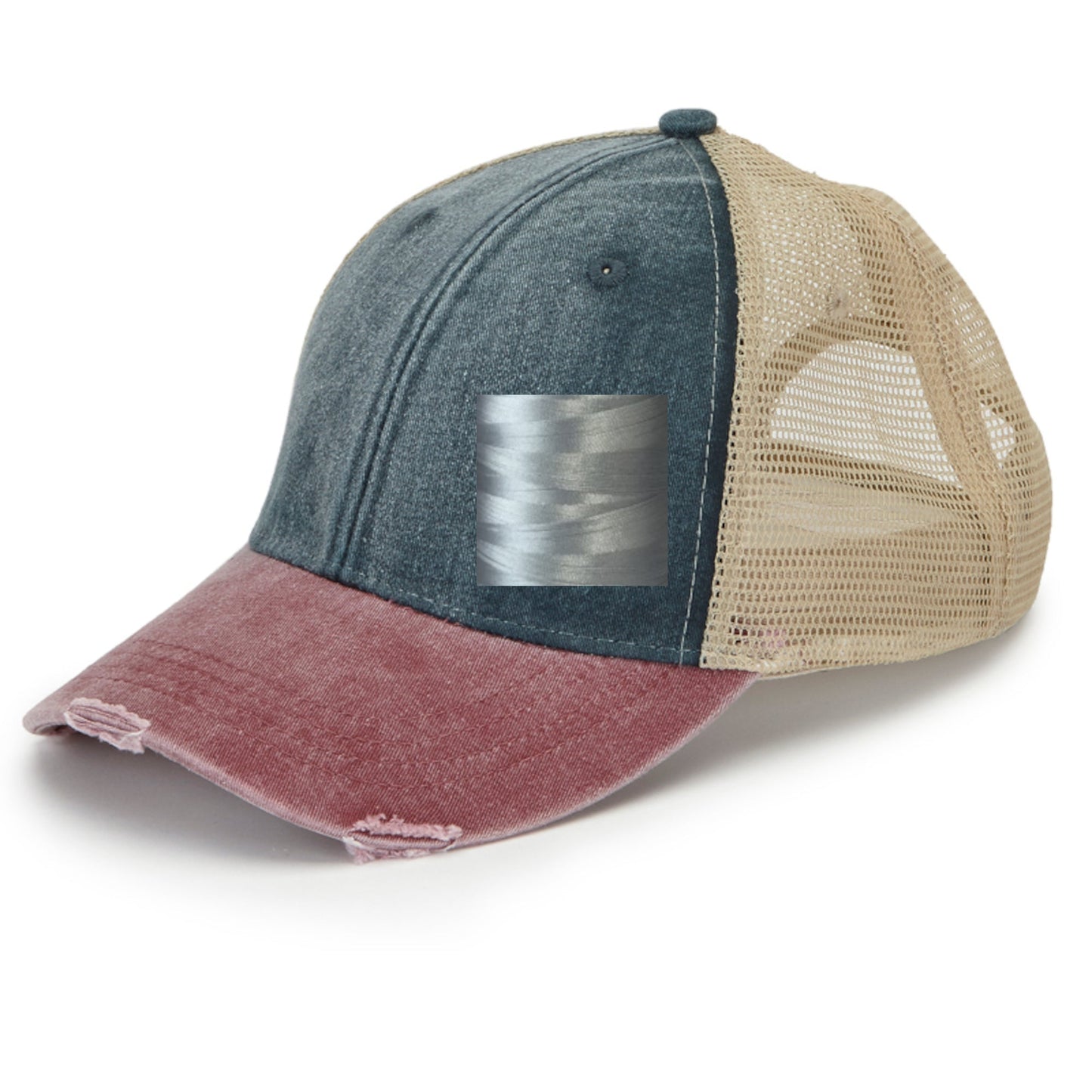 New Jersey Hat | Distressed Snapback Trucker | state cap | many color choices
