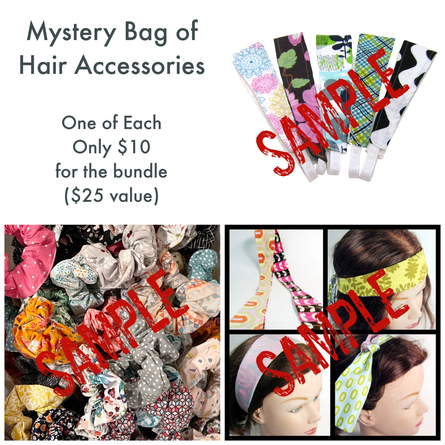 Mystery Bag - Bundle of Hair Accessories