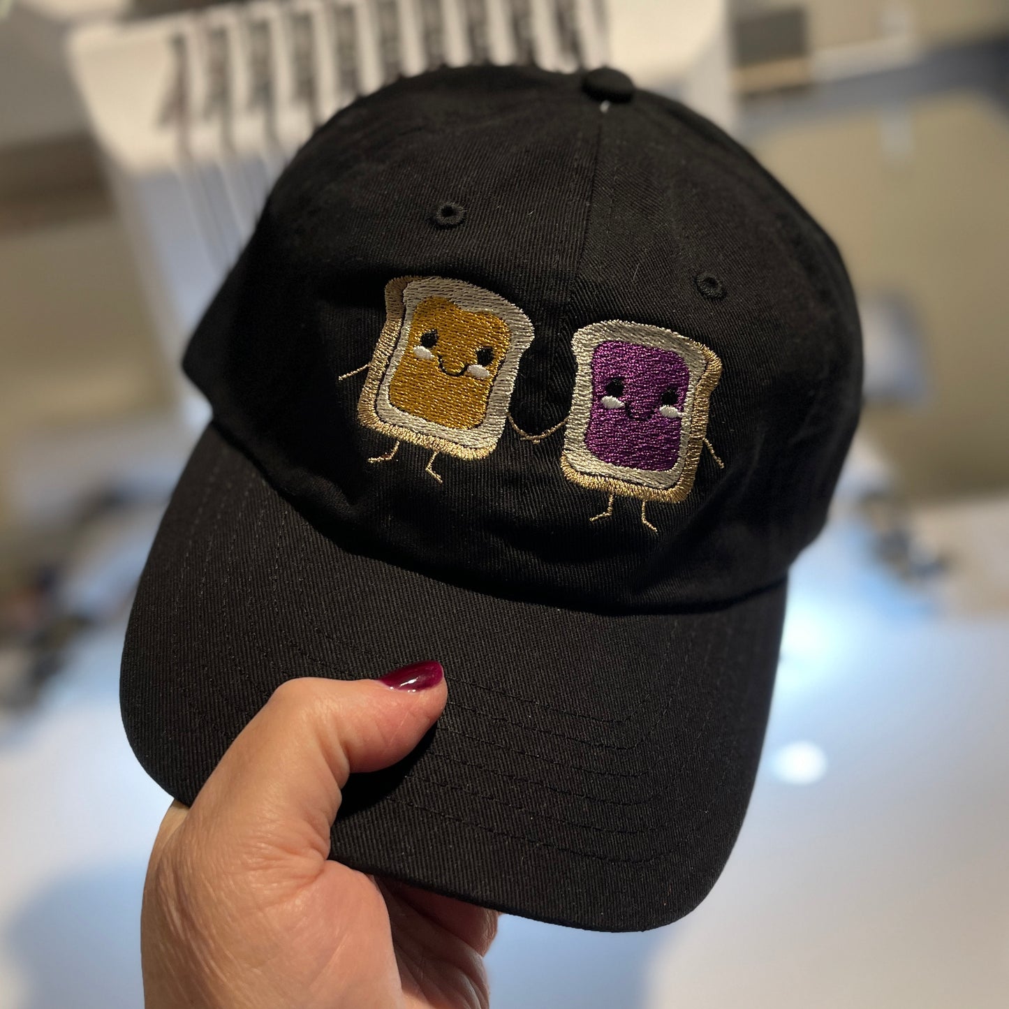 Peanut Butter and Jelly Couple - Classic Dad Hat - Several Colors