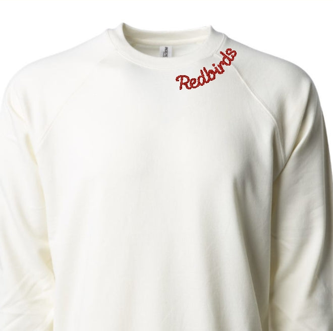 Redbird Crewneck Sweatshirt - Chain Stitch