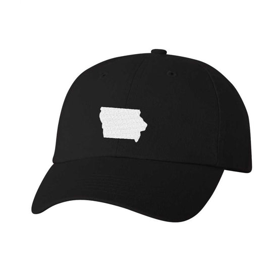 Iowa Hat - Classic Dad Hat - Many Color Combinations