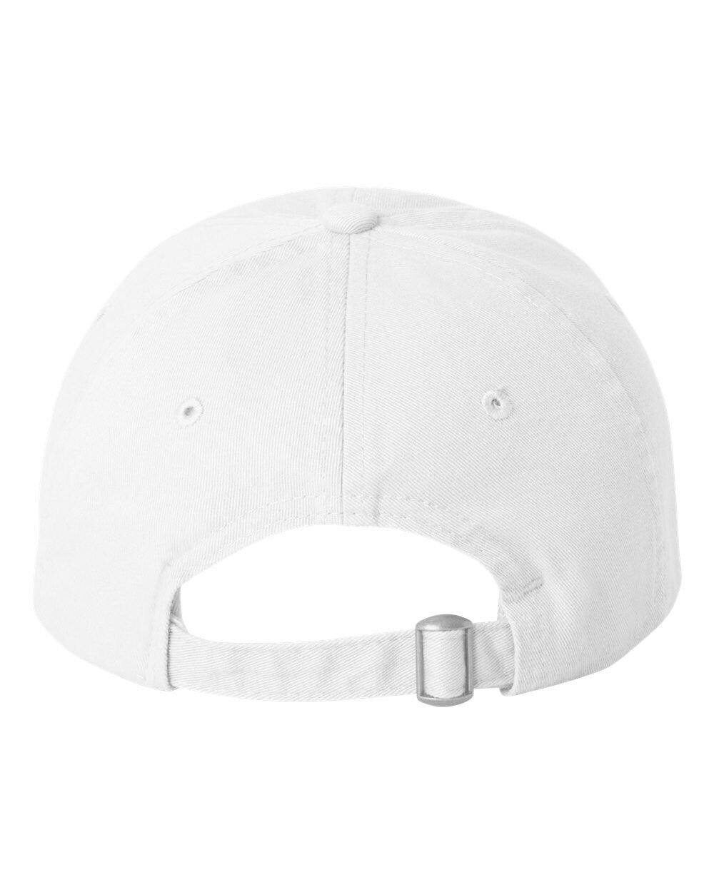 Youth/Small Boho Heart Dad Hat | minimalist Embroidered White Baseball Cap | Valentine's Day